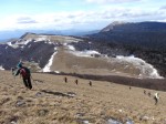 Descente du But de Néve, au fond le But de L' Aiglette