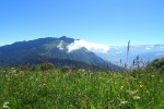 Du sommet du Morbié : la dent d' Arlclusaz
