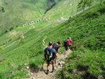 Descente vers les Chalets de Mayse