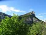 Au départ du col de la Chaudière : le 1° des 3 becs (Le Veyou)