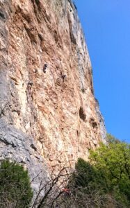 Gorges d'Omblèze Falaise d'Ansage